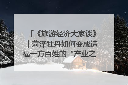 《旅游经济大家谈》｜菏泽牡丹如何变成造福一方百姓的“产业之花”“富民之花”？