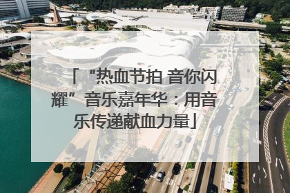 “热血节拍 音你闪耀”音乐嘉年华：用音乐传递献血力量