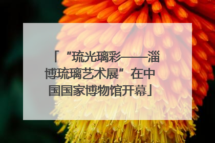 “琉光璃彩——淄博琉璃艺术展”在中国国家博物馆开幕