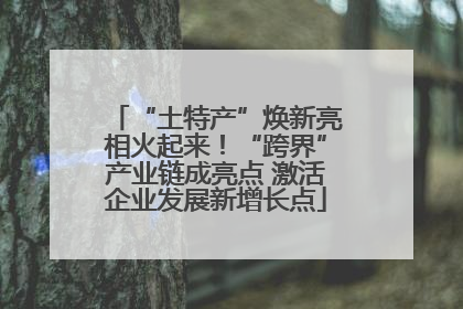 “土特产”焕新亮相火起来！“跨界”产业链成亮点 激活企业发展新增长点