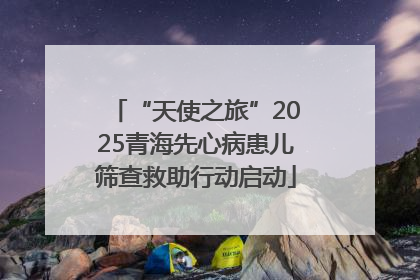 “天使之旅”2025青海先心病患儿筛查救助行动启动