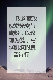 玫莉蔻玫瑰发光蜜与蜜粉,以玫瑰为笺,写就肌肤的晨昏诗行