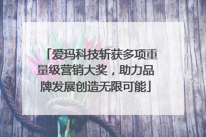 爱玛科技斩获多项重量级营销大奖，助力品牌发展创造无限可能