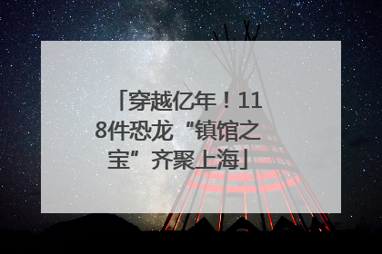 穿越亿年！118件恐龙“镇馆之宝”齐聚上海