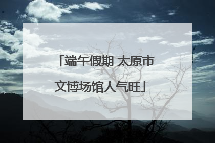 端午假期 太原市文博场馆人气旺