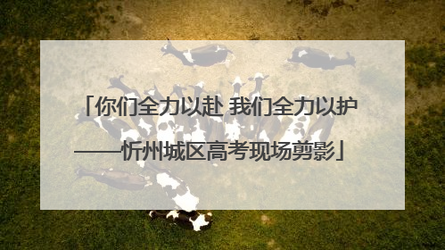 你们全力以赴 我们全力以护——忻州城区高考现场剪影