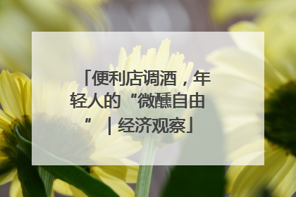 便利店调酒，年轻人的“微醺自由”｜经济观察