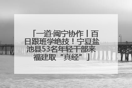 一道·闽宁协作丨百日跟班学绝技！宁夏盐池县53名年轻干部来福建取“真经”