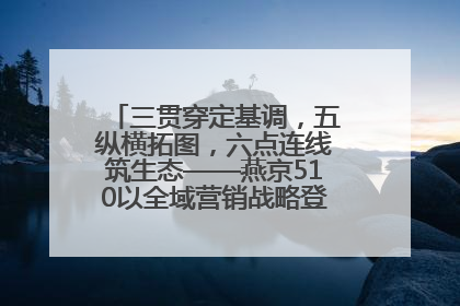 三贯穿定基调，五纵横拓图，六点连线筑生态——燕京510以全域营销战略登顶行业IP新高度