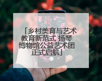 乡村美育与艺术教育新范式 扬琴博物馆公益艺术团正式启航