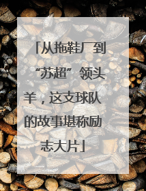 从拖鞋厂到“苏超”领头羊，这支球队的故事堪称励志大片