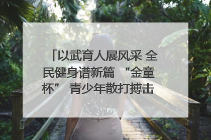 以武育人展风采 全民健身谱新篇 “金童杯” 青少年散打搏击邀请赛圆满落幕