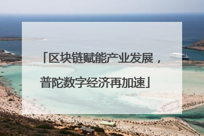 区块链赋能产业发展，普陀数字经济再加速