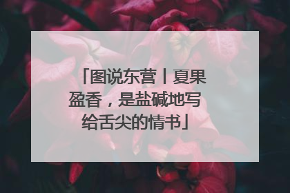 图说东营丨夏果盈香，是盐碱地写给舌尖的情书