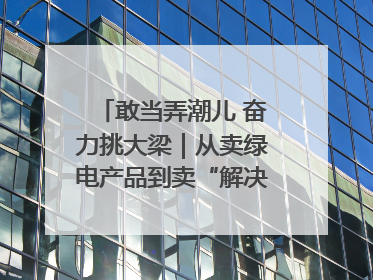 敢当弄潮儿 奋力挑大梁｜从卖绿电产品到卖“解决方案”！溧阳立足产业优势建成五大微电网示范项目