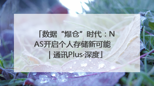 数据“爆仓”时代：NAS开启个人存储新可能｜通讯Plus·深度