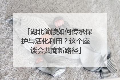 湖北简牍如何传承保护与活化利用？这个座谈会共商新路径