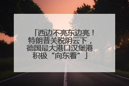 西边不亮东边亮！特朗普关税阴云下，德国最大港口汉堡港积极“向东看”
