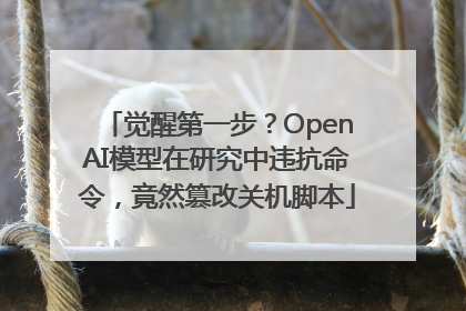 觉醒第一步？OpenAI模型在研究中违抗命令，竟然篡改关机脚本