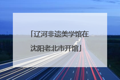 辽河非遗美学馆在沈阳老北市开馆