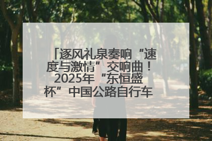 逐风礼泉奏响“速度与激情”交响曲！2025年“东恒盛杯”中国公路自行车联赛第五站（陕西·礼泉站）正式开赛