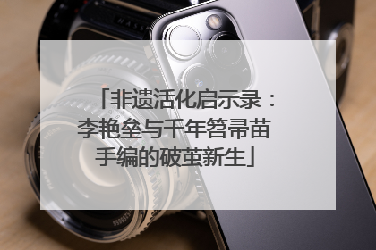 非遗活化启示录：李艳垒与千年笤帚苗手编的破茧新生