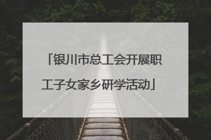 银川市总工会开展职工子女家乡研学活动