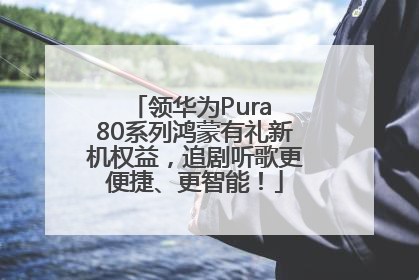 领华为Pura 80系列鸿蒙有礼新机权益，追剧听歌更便捷、更智能！