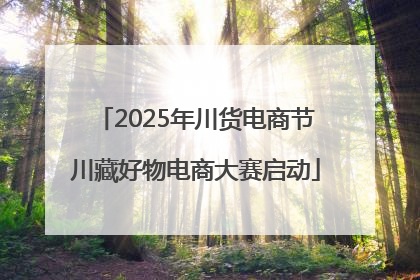 2025年川货电商节川藏好物电商大赛启动