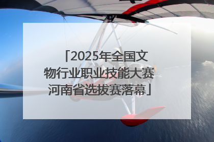 2025年全国文物行业职业技能大赛河南省选拔赛落幕