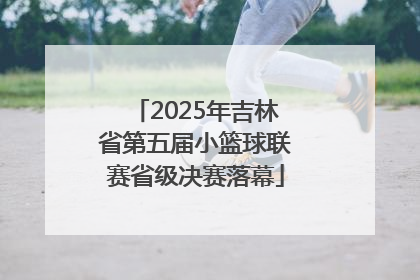 2025年吉林省第五届小篮球联赛省级决赛落幕