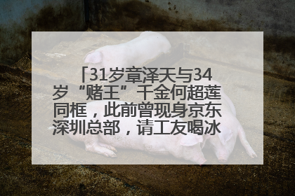 31岁章泽天与34岁“赌王”千金何超莲同框，此前曾现身京东深圳总部，请工友喝冰饮，点了300多杯